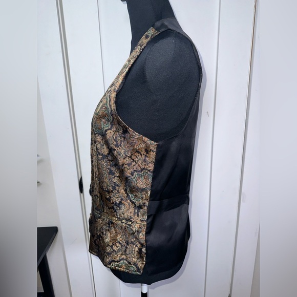 VINTAGE Rafaella Paisley Women's Vest - Picture 7 of 9
